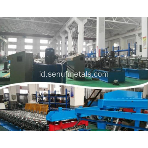 Mesin Roll Forming C Channel Steel Purling Otomatis